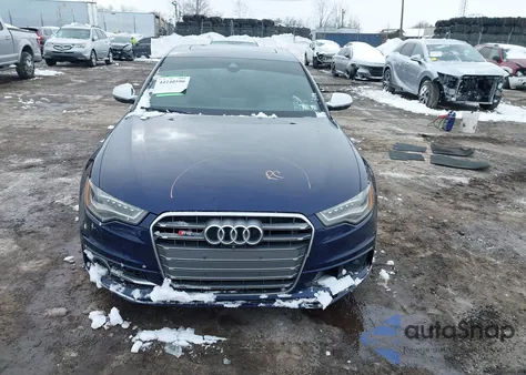 2013 Audi S6 4.0T Prestige z USA, uszkodzony, nr VIN WAUJ2AFC2DN091056